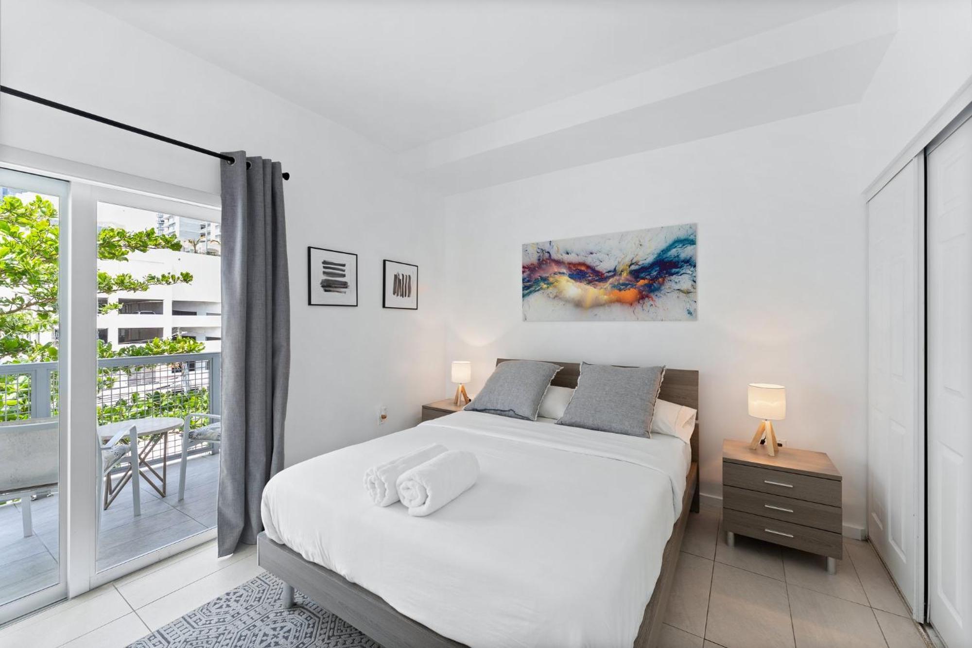 Modern Apartment In Edgewater Miami Oda fotoğraf