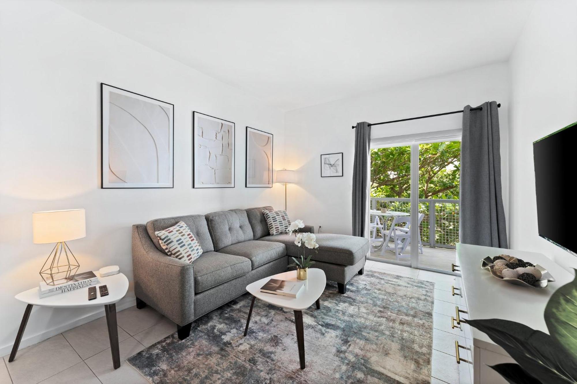 Modern Apartment In Edgewater Miami Oda fotoğraf